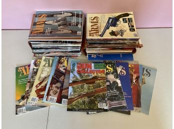 Large Collection Of Man At Arms And Gun Collector Magazines
