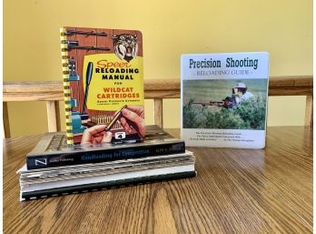 Collection Of Books And Magazines About Guns