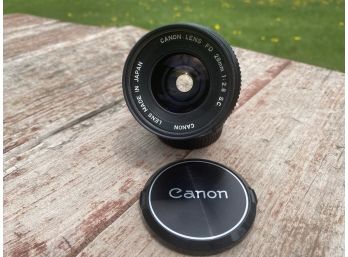 Canon FD 28mm F 2.8 S.C Lens