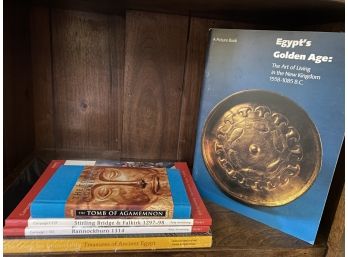 A Collection Of Archaeology Books On Egypt And Scotland Including The Tomb Of Agamemnon