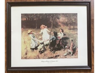 Ring A Ring Of Roses Fredrick Morgan Print