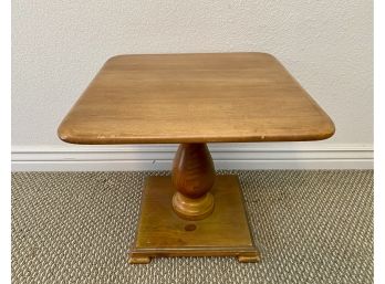 Wood Side Table