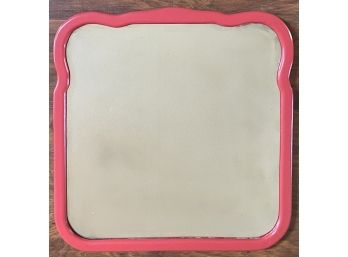 Beautiful Vintage Beveled Glass Framed Mirror