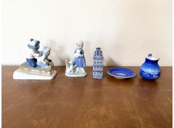 Collection Of Porcelain  Keepsakes