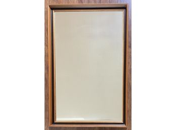 Large Wood Framed Mirror