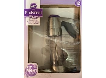 Preferred Press Cookie Press In Original Box