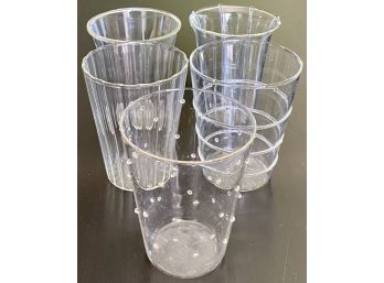 Eclectic Set Of Wine Tumblers 5