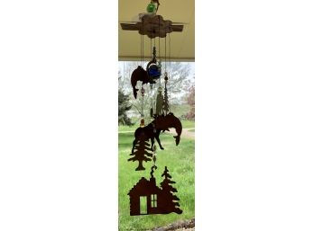New! Cabin Woodland Wind Chime