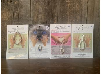 New! Assorted Magnehealth Therapy Bracelets And Rings