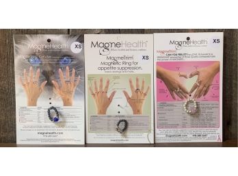 3 New Magnehealth Elastic Rings Size XS