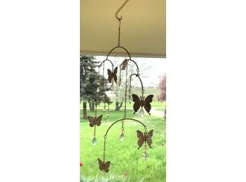 New! Butterfly Wind Chime