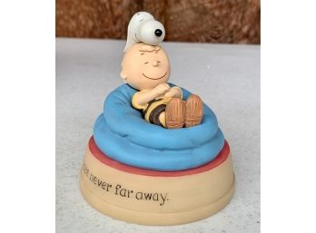 NIB Hallmark Peanuts 'Good Friends Are Never Far Away' Figurine