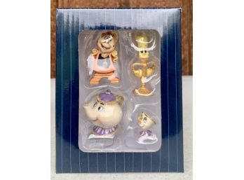 NIB Disney Showcase Collection 'Lumiere, Cogsworth, Mrs.Potts & Chip'Figurine