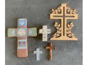 Collection Of Crosses- 5 Total