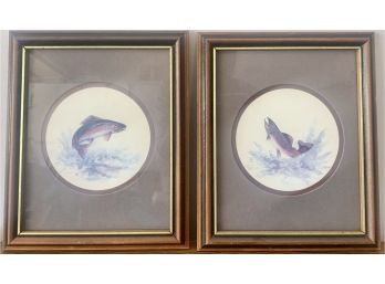 2 Fish Framed Prints