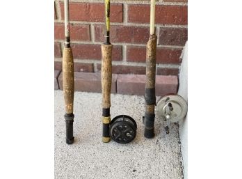 3 Pc. Lot Of Vintage Fly Rods