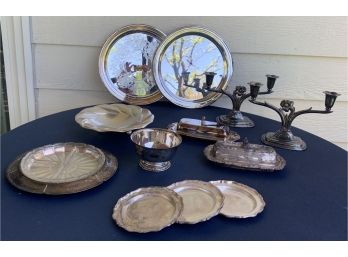 15 Piece Vintage Assorted Silverplate Pieces