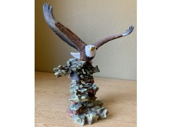 Porcelain Eagle Figurine