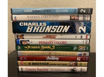 Lot Of 10 DVD's