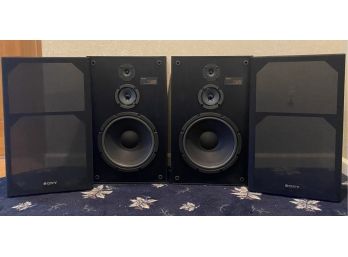 Sony Model SS-U6030 Pair Of Speakers