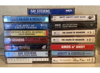 Lot Of 15 Cassette Tapes