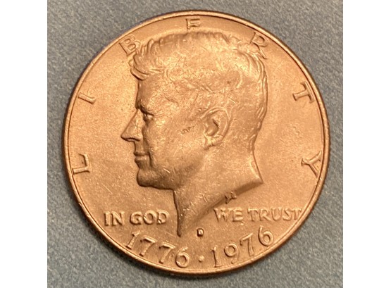Bicentennial Half Dollar Coin 1976