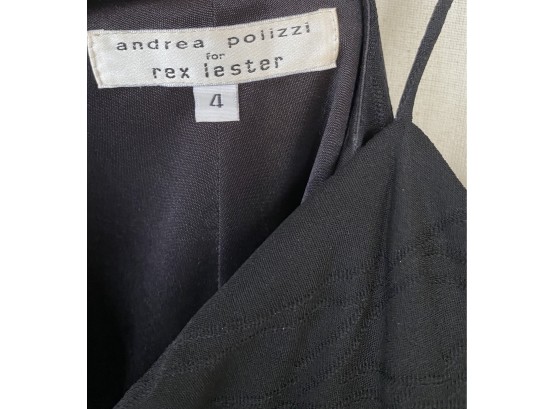 Andrea Polizzi For Rex Lester Evening Dress Size 4