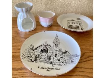 Misc China And Pottery Including Lenox Teacup