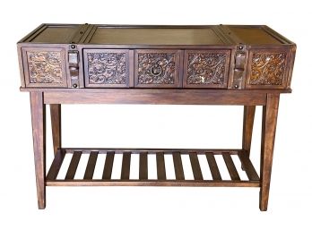 Gorgeous Console Table  With Drawer And Bottom Shelf From Ashley Furniture