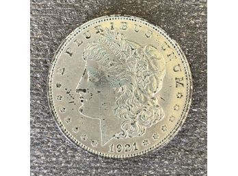 1921-d Morgan Silver Dollar, Mirror Finish