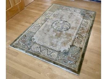 Silk Chinese Rug (6ft By 4ft)