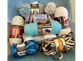 Large Lot Of Wool And Yarn