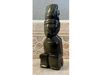 Carved Stone Figure
