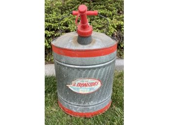 Old Ironside Vintage 5 Gallon Gas Can