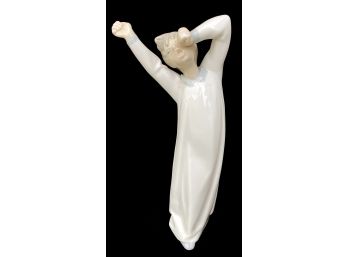 Authentic Retired Lladro Figurine 'Boy Awakening'