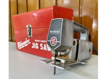 Vintage Milwaukee Heavy Duty Jigsaw