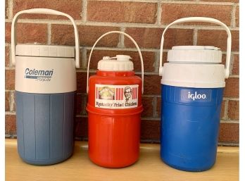 3 Pc. Vintage Insulated Water Thermoses