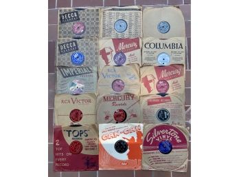 Old 78s Assorted Records