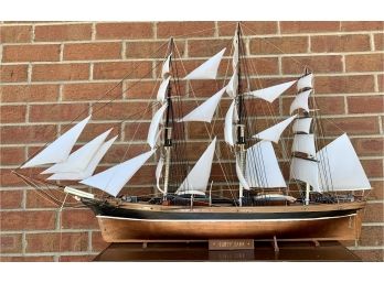 Plastic Model Of Cutty Sark Ship-read