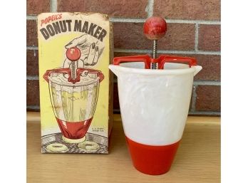 Vintage Popeil's Donut Maker In Box