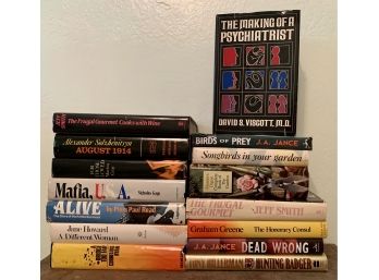 Group Of 15 Fiction And Non Fiction Books