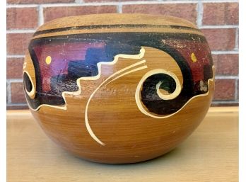 Large Heavy Clay Pot- Made In Mexico