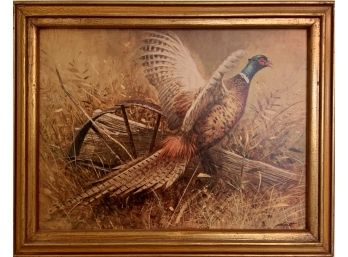 Vintage Pheasant Print By Abbott