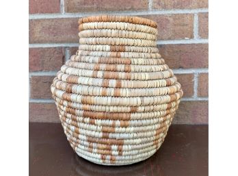 Hand Woven Basket/ Vase