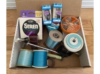 Lot Of Fishing Lines, Lures And Other Fishing Accessories