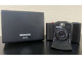 Minox 35 EL Mini Camera With Case And Manual