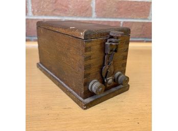 Antique PFANSTIEHL Coil In Box