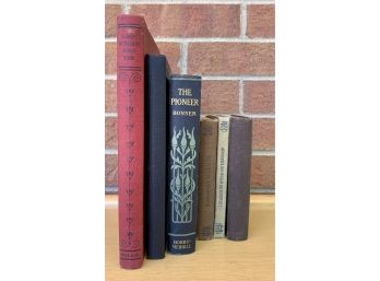 Vintage Book Assortment- Including Classics Like Idylls Of The King By Tenyson And The Pionner
