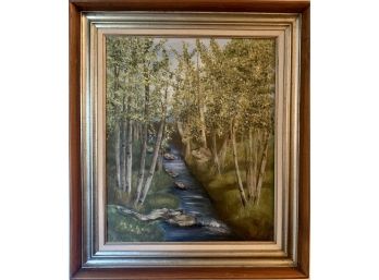 Vintage Oil Painting By G. Warden