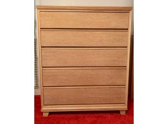 Beautiful Vintage Light Oak Chest Of Drawers By Quality Hallmark Furniture